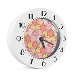 Cute Cartoon Pig Pattern Print Alarm Clock