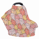 Cute Cartoon Pig Pattern Print Baby Seat Cover