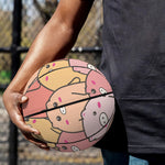 Cute Cartoon Pig Pattern Print Basketball