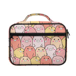 Cute Cartoon Pig Pattern Print Briefcase Bible Bag