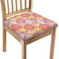 Cute Cartoon Pig Pattern Print Chair Cushion Cover