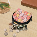 Cute Cartoon Pig Pattern Print Coin Purse