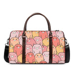 Cute Cartoon Pig Pattern Print Duffle Bag