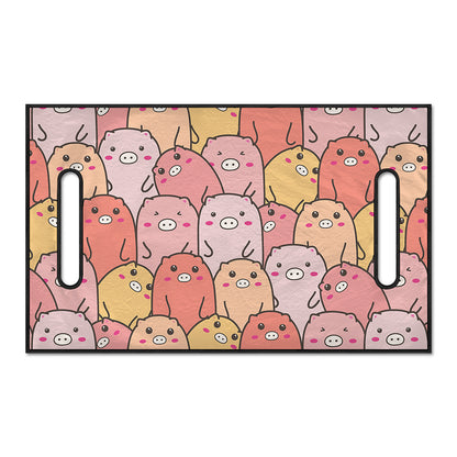 Cute Cartoon Pig Pattern Print Golf Cart Seat Cover