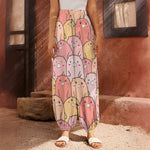 Cute Cartoon Pig Pattern Print Harem Pants