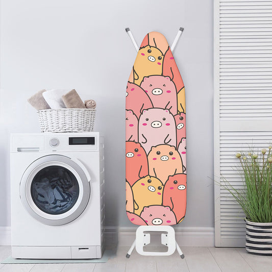 Cute Cartoon Pig Pattern Print Ironing Board Cover