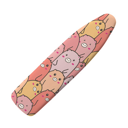 Cute Cartoon Pig Pattern Print Ironing Board Cover