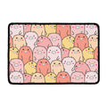 Cute Cartoon Pig Pattern Print Kitchen Mat