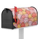 Cute Cartoon Pig Pattern Print Mailbox Cover