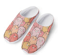 Cute Cartoon Pig Pattern Print Mesh Casual Shoes