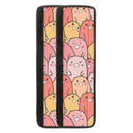 Cute Cartoon Pig Pattern Print Refrigerator Handle Covers