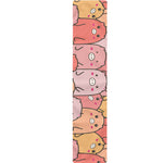 Cute Cartoon Pig Pattern Print Table Runner