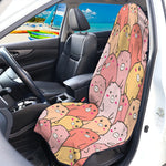 Cute Cartoon Pig Pattern Print Waterproof Car Seat Cover