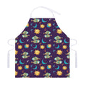 Cute Cartoon Pisces Pattern Print Adjustable Apron