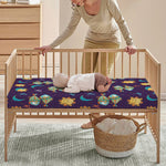 Cute Cartoon Pisces Pattern Print Baby Crib Sheet