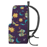 Cute Cartoon Pisces Pattern Print Backpack