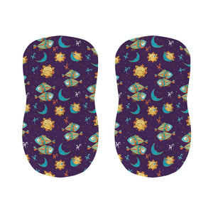 Cute Cartoon Pisces Pattern Print Bar Stool Covers