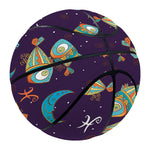 Cute Cartoon Pisces Pattern Print Basketball