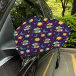 Cute Cartoon Pisces Pattern Print Car Side Mirror Covers
