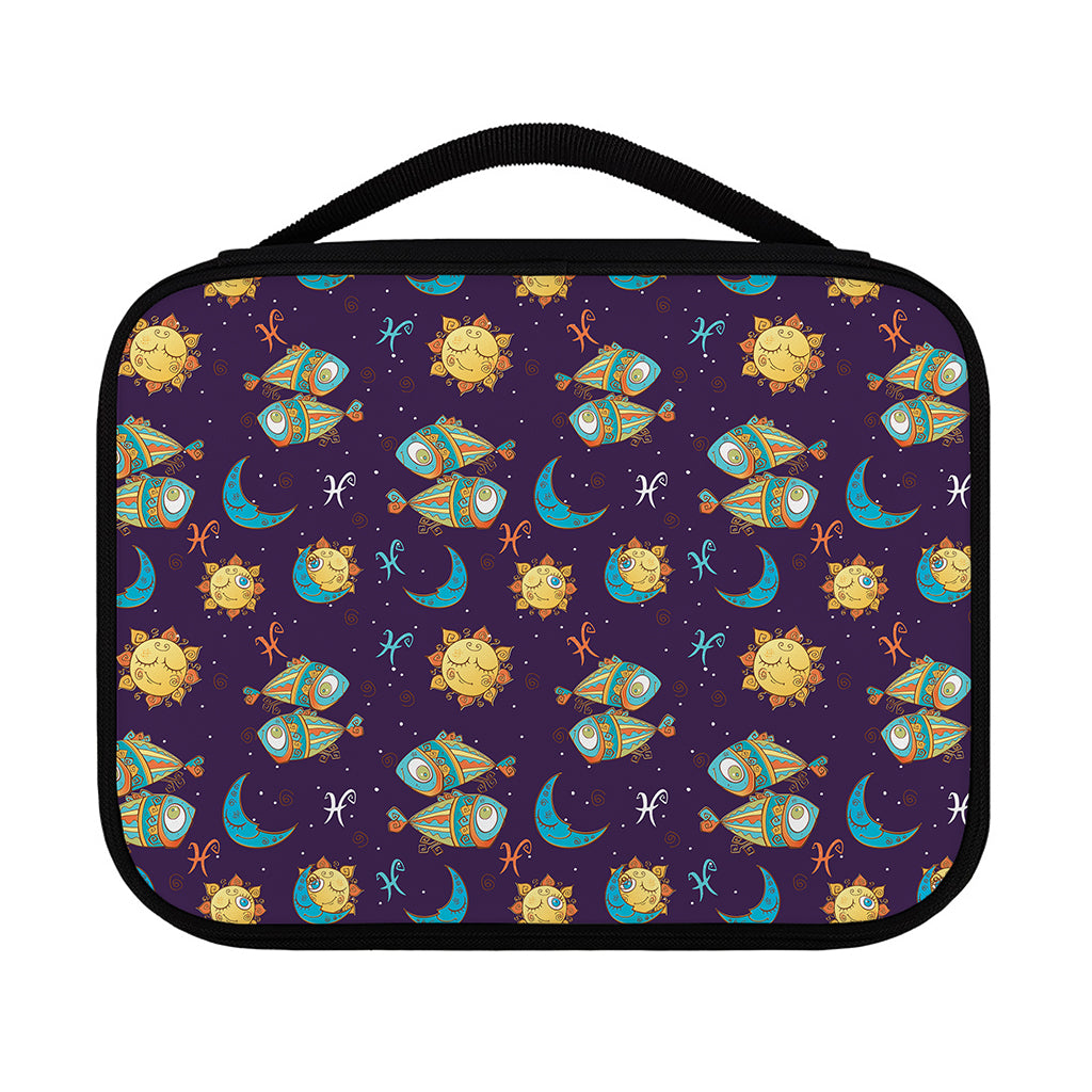 Cute Cartoon Pisces Pattern Print Classic Bible Case