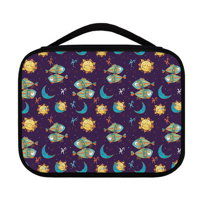 Cute Cartoon Pisces Pattern Print Classic Bible Case