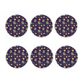 Cute Cartoon Pisces Pattern Print Coaster Set