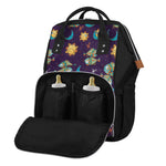 Cute Cartoon Pisces Pattern Print Diaper Bag