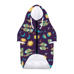 Cute Cartoon Pisces Pattern Print Dog Zip Up Hoodie