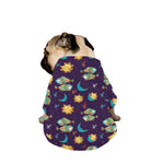 Cute Cartoon Pisces Pattern Print Dog Zip Up Jacket