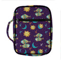 Cute Cartoon Pisces Pattern Print Front Pocket Bible Bag