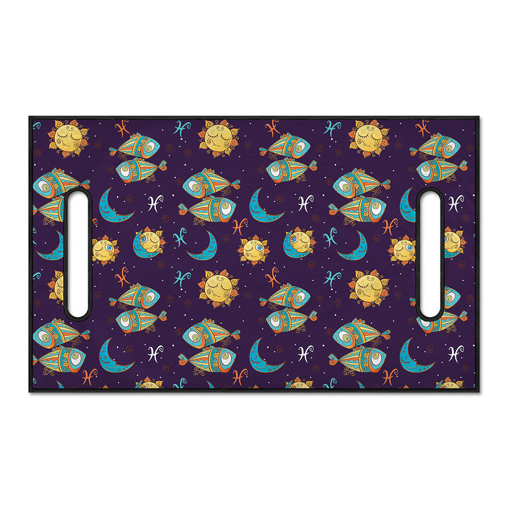 Cute Cartoon Pisces Pattern Print Golf Cart Seat Cover