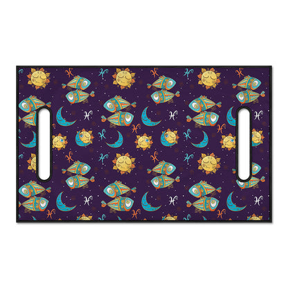 Cute Cartoon Pisces Pattern Print Golf Cart Seat Cover