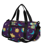 Cute Cartoon Pisces Pattern Print Gym Bag