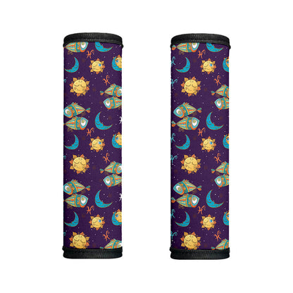 Cute Cartoon Pisces Pattern Print Handle Covers