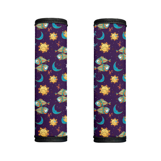 Cute Cartoon Pisces Pattern Print Handle Covers