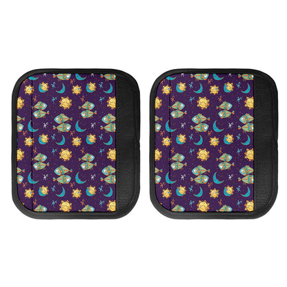 Cute Cartoon Pisces Pattern Print Handle Covers
