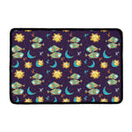 Cute Cartoon Pisces Pattern Print Kitchen Mat
