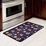 Cute Cartoon Pisces Pattern Print Kitchen Mat