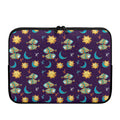 Cute Cartoon Pisces Pattern Print Laptop Sleeve