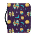 Cute Cartoon Pisces Pattern Print Leather Bible Cover