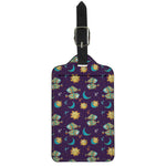 Cute Cartoon Pisces Pattern Print Luggage Tag