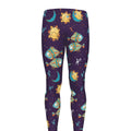Cute Cartoon Pisces Pattern Print Men's Leggings
