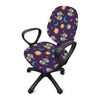 Cute Cartoon Pisces Pattern Print Office Chair Cover