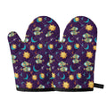 Cute Cartoon Pisces Pattern Print Oven Mitts
