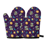 Cute Cartoon Pisces Pattern Print Oven Mitts