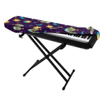 Cute Cartoon Pisces Pattern Print Piano Keyboard Cover
