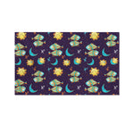 Cute Cartoon Pisces Pattern Print Polyester Flag