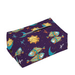 Cute Cartoon Pisces Pattern Print Rectangle Tissue Box Cover