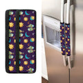 Cute Cartoon Pisces Pattern Print Refrigerator Handle Covers