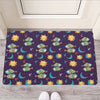 Cute Cartoon Pisces Pattern Print Rubber Doormat